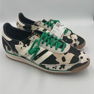 Adidas SL 72 OG Cow Print Haircalf Sneaker 9.5women’s NWT no box